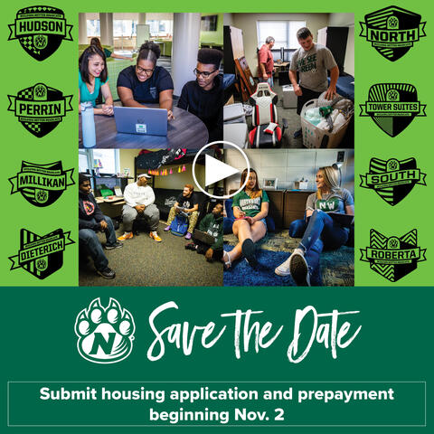 Apply for housing - Social media video graphic